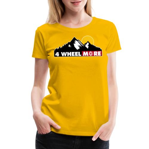 4 wheel More Logo - Women's Premium T-Shirt
