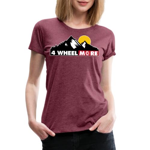 4 wheel More Logo - Women's Premium T-Shirt