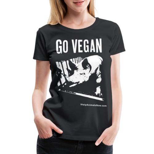 SPA Go Vegan - T-shirt premium pour femmes