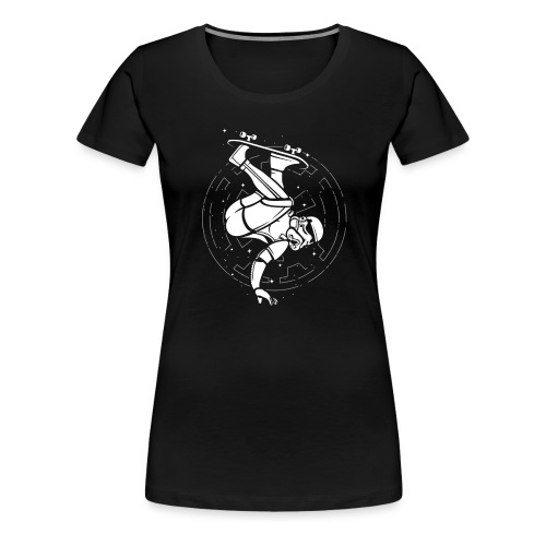 Stormtrooper Skateboarder - Women's Premium T-Shirt