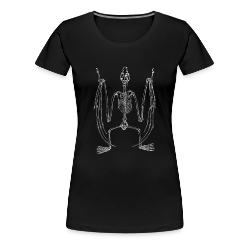 Bat Skeleton - Women's Premium T-Shirt