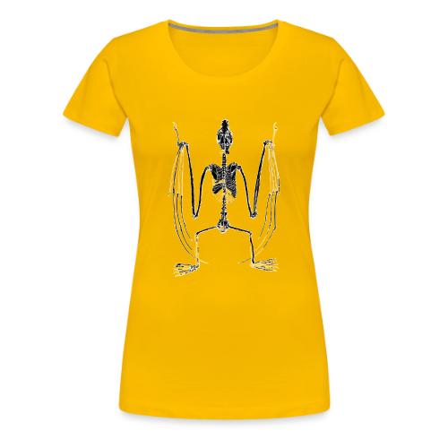 Bat Skeleton - Women's Premium T-Shirt
