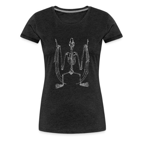 Bat Skeleton - Women's Premium T-Shirt