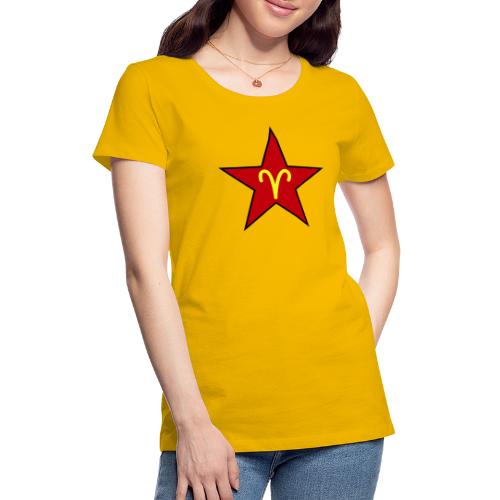 Aries star Zodiac signs Nature 3c - Women's Premium T-Shirt