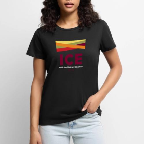 ICE Logo - White Font - Women's Premium T-Shirt
