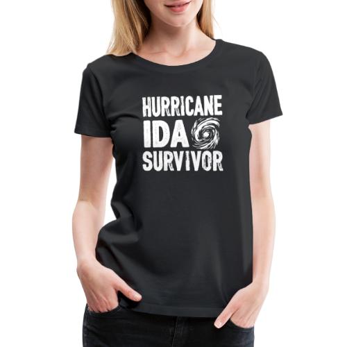 Hurricane Ida survivor Louisiana Texas gifts tee - Women's Premium T-Shirt