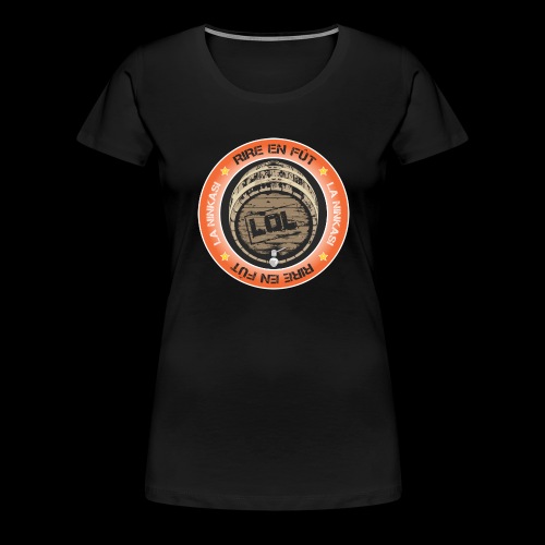 Rire en fut - logo - Women's Premium T-Shirt