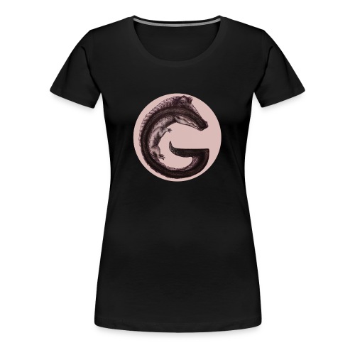 Gator G in circle - Women's Premium T-Shirt