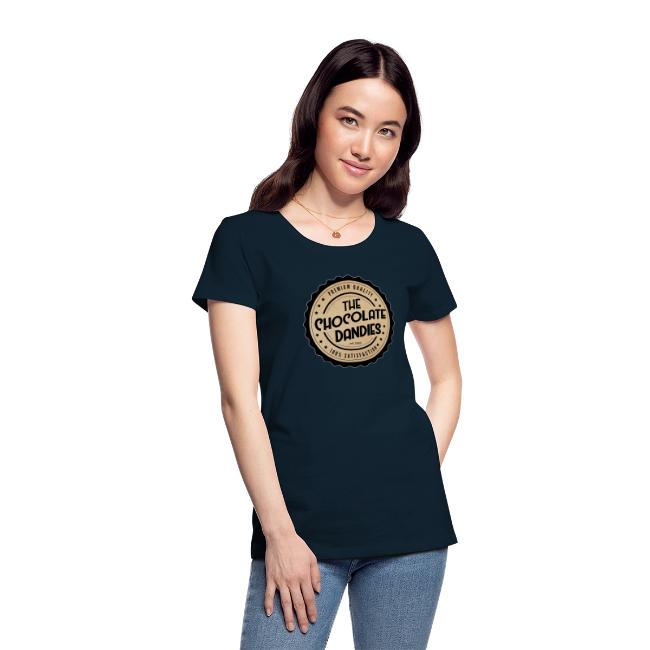 Chocolate Dandies Logo Large White Outline
