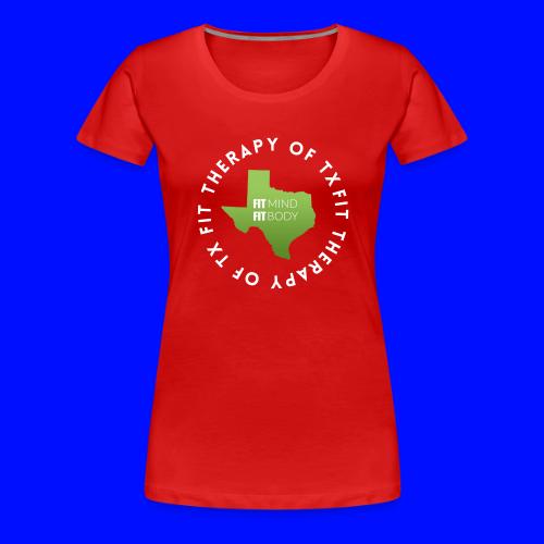 Fit Therapy of Texas Logo - Women's Premium T-Shirt