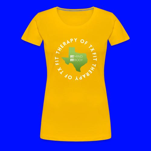 Fit Therapy of Texas Logo - Women's Premium T-Shirt