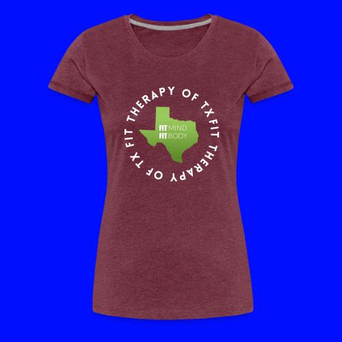 Fit Therapy of Texas Logo - Women's Premium T-Shirt
