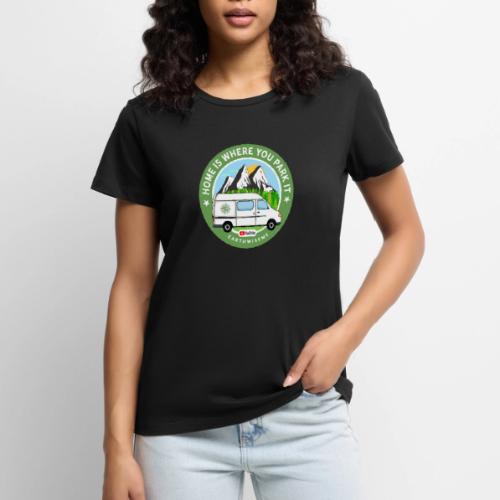 Van Home Travel / Home is where you park it / Van - Women's Premium T-Shirt