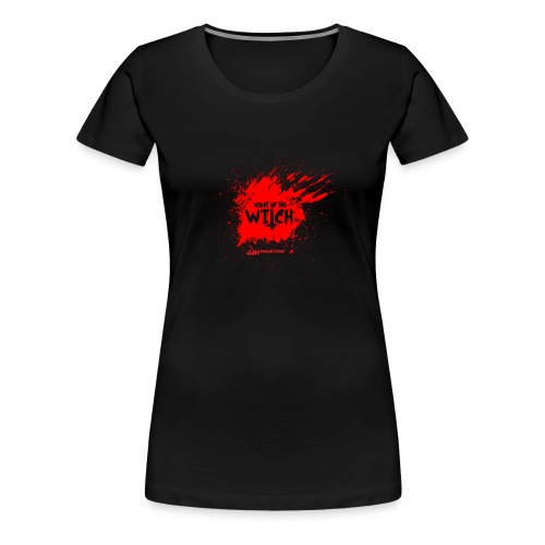 Night of the Witch Splatter Logo - Women's Premium T-Shirt