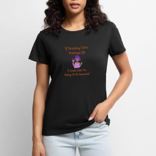 Wine Immortal - Women's Premium T-Shirt