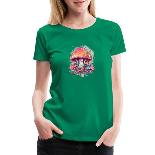 Mushroom Fun Room - Women's Premium T-Shirt