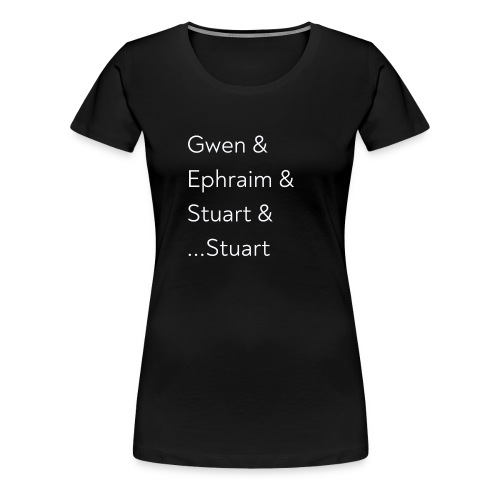 Character names Variations by Morgan Hagey - Women's Premium T-Shirt