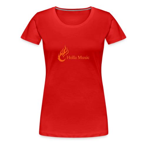 Holla Music - Women's Premium T-Shirt