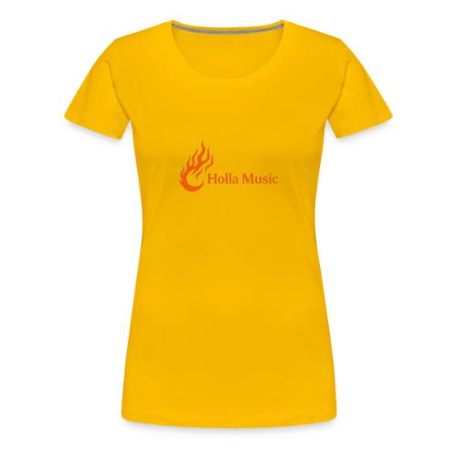 Holla Music - Women's Premium T-Shirt