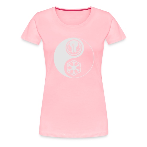 Star Wars SWTOR Yin Yang 1-Color Light - Women's Premium T-Shirt