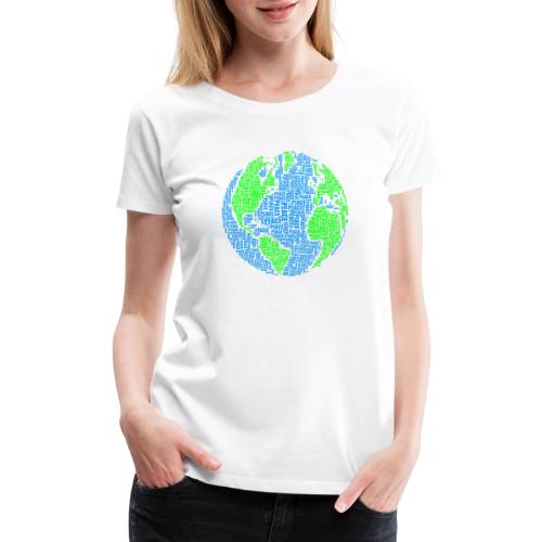 Global PEACE Sphere - Women's Premium T-Shirt