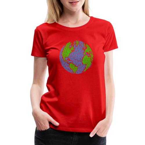 Global PEACE Sphere - Women's Premium T-Shirt