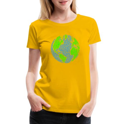 Global PEACE Sphere - Women's Premium T-Shirt