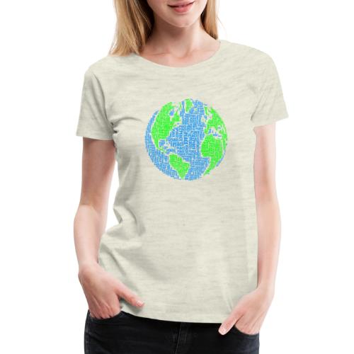 Global PEACE Sphere - Women's Premium T-Shirt