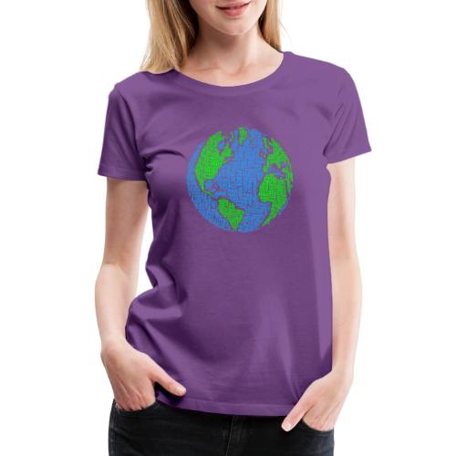 Global PEACE Sphere - Women's Premium T-Shirt