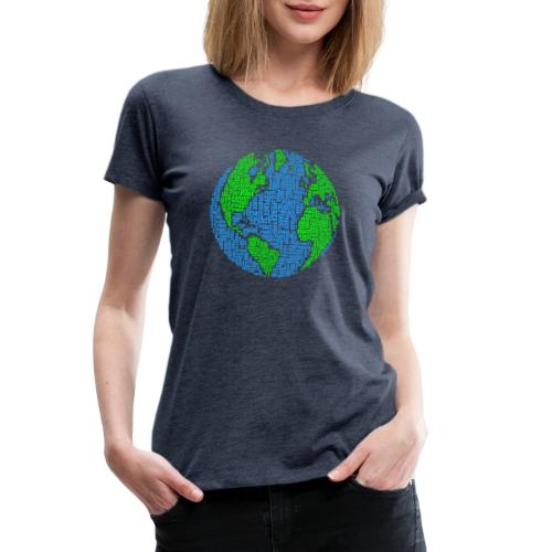 Global PEACE Sphere - Women's Premium T-Shirt