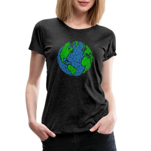 Global PEACE Sphere - Women's Premium T-Shirt