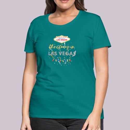 Christmas in Las Vegas - Women's Premium T-Shirt