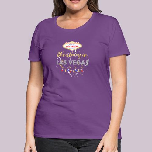 Christmas in Las Vegas - Women's Premium T-Shirt