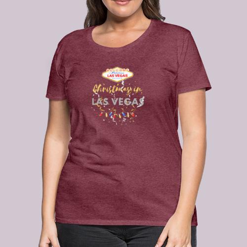 Christmas in Las Vegas - Women's Premium T-Shirt