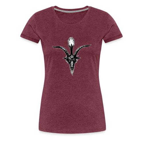 Eliphas Levi's Baphomet Head - Women's Premium T-Shirt