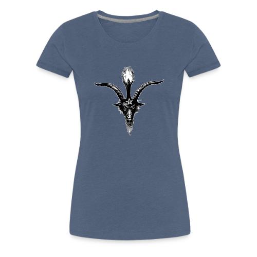 Eliphas Levi's Baphomet Head - Women's Premium T-Shirt