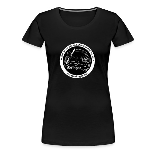 Esfinges Logo Black - Women's Premium T-Shirt