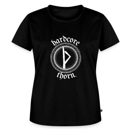 Hardcore Thorn (white design) - Women's Premium T-Shirt