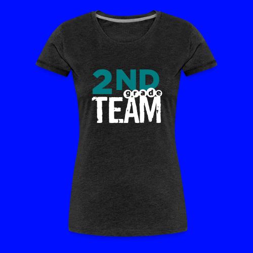 Bold 2nd Grade Team Teacher T Shirts - Women's Premium T-Shirt