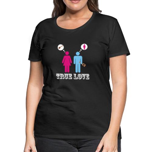 True Love: Ukulele - Women's Premium T-Shirt