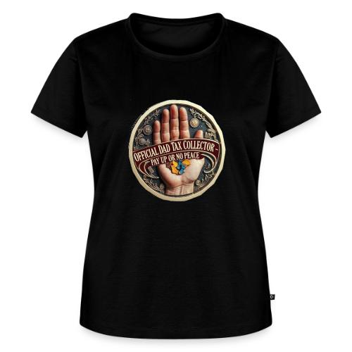 Dad Tax Collector Medallion T Shirt - Women's Premium T-Shirt