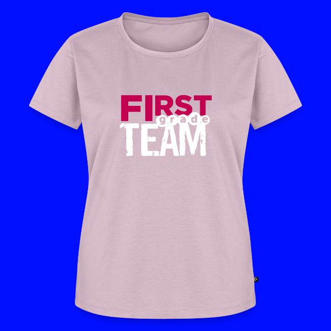 Bold First Grade Team Teacher T-Shirts