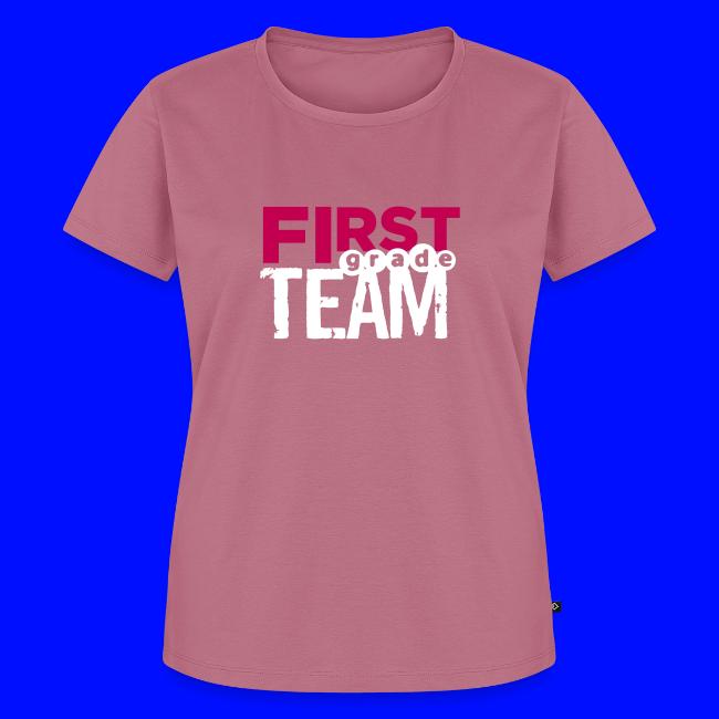 Bold First Grade Team Teacher T-Shirts