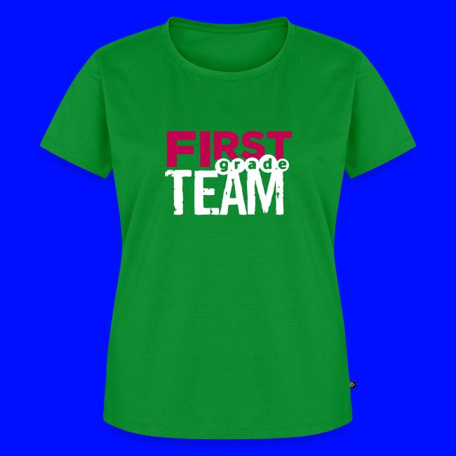 Bold First Grade Team Teacher T-Shirts