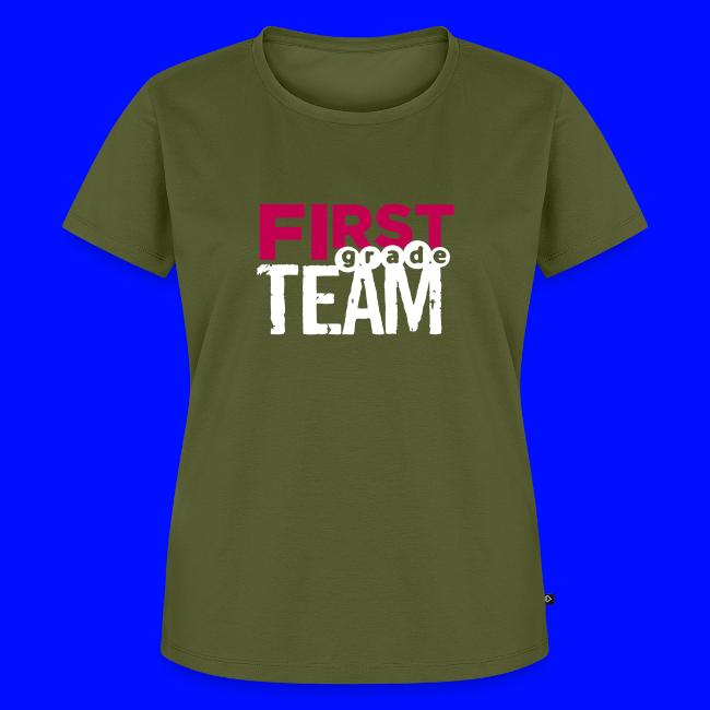 Bold First Grade Team Teacher T-Shirts