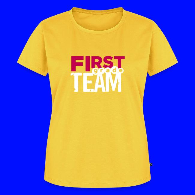 Bold First Grade Team Teacher T-Shirts