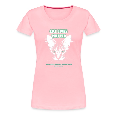 Cat Lives Matter - Women's Premium T-Shirt