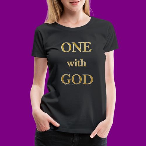 One with God - A Course in Miracles - Down - Women's Premium T-Shirt