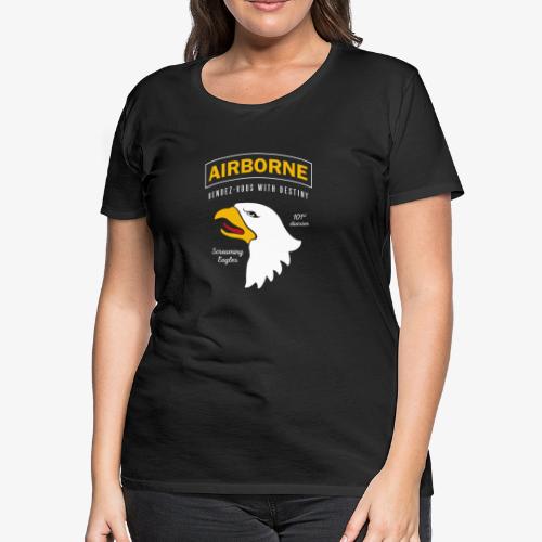 airborne 101st Screaming Eagles - Women's Premium T-Shirt