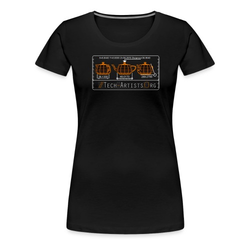 black teapot - Women's Premium T-Shirt
